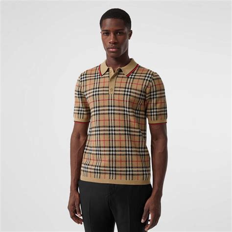 burberry archive logo polo shirt|burberry polo shirts men's outlet.